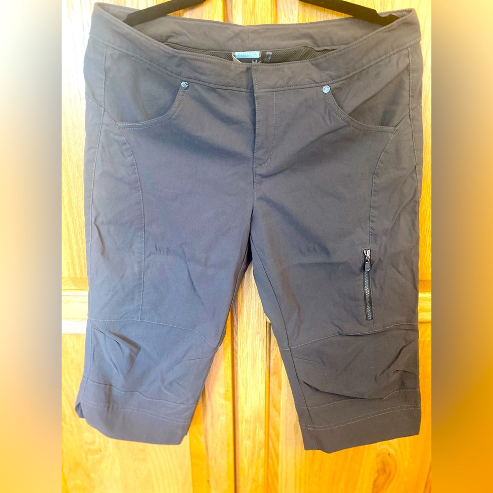 Athleta Women's Gray Bermuda Shorts